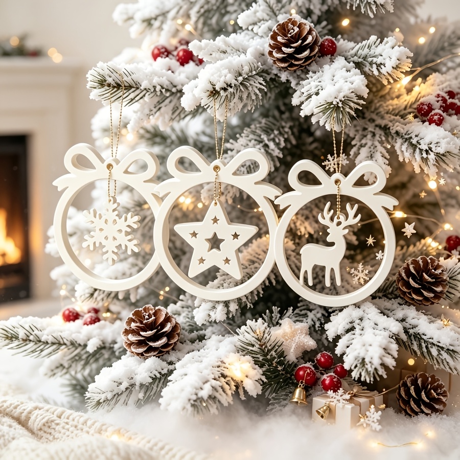 Xmas Candle Making - 1/3 piece Christmas resin silicone mold