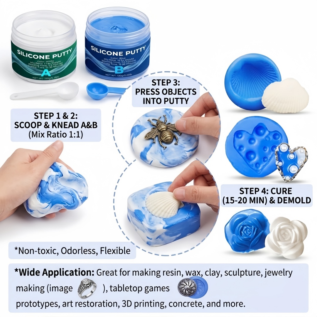 Silicone Putty Mold Making Sup - đánh giá và giá Candle Making Process