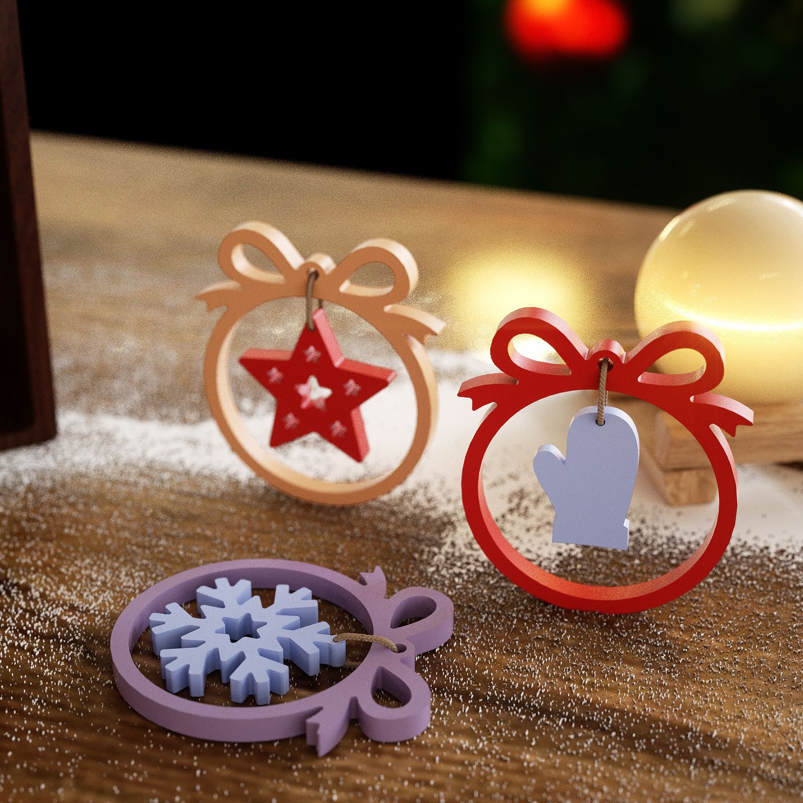 1/3 piece Christmas resin sili - đánh giá và giá Xmas Candle Making