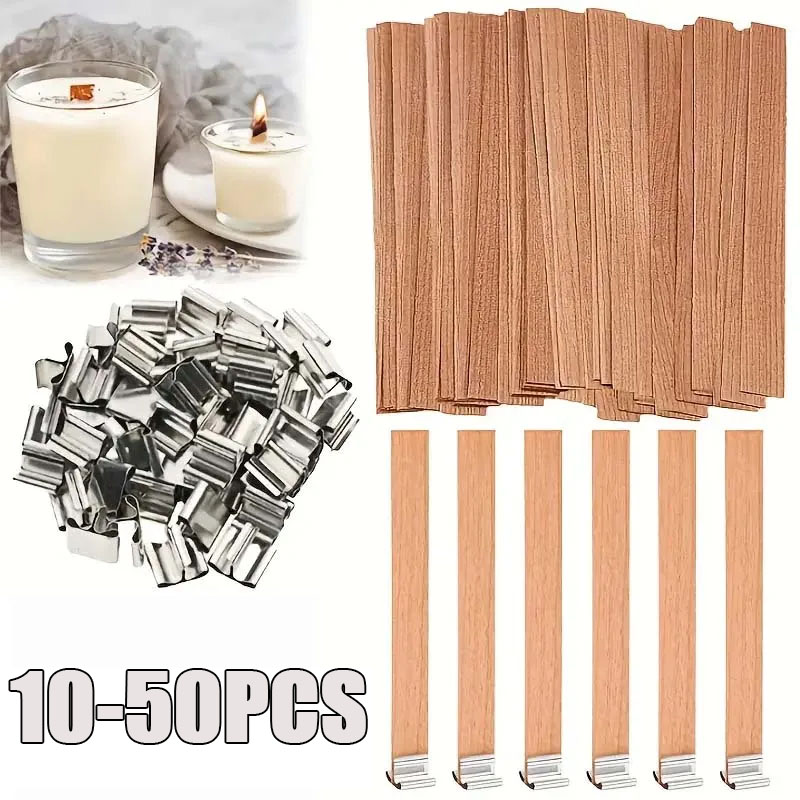 Wooden Candle Wicks with Susta - đánh giá và giá Wood Wick Crackle