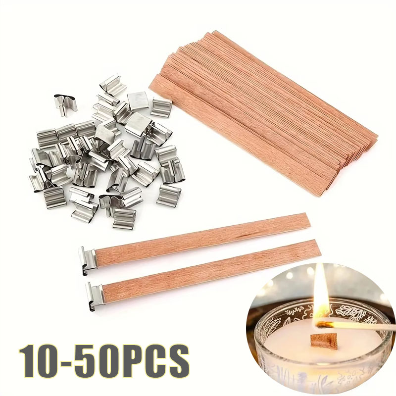 1-5Bags Crackling Wooden Candl - đánh giá và giá Wood Wick Crackle