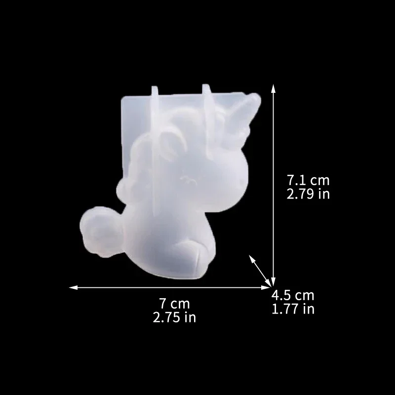 3D Geometric Silicone Unicorn  - đánh giá và giá Candle Making Process