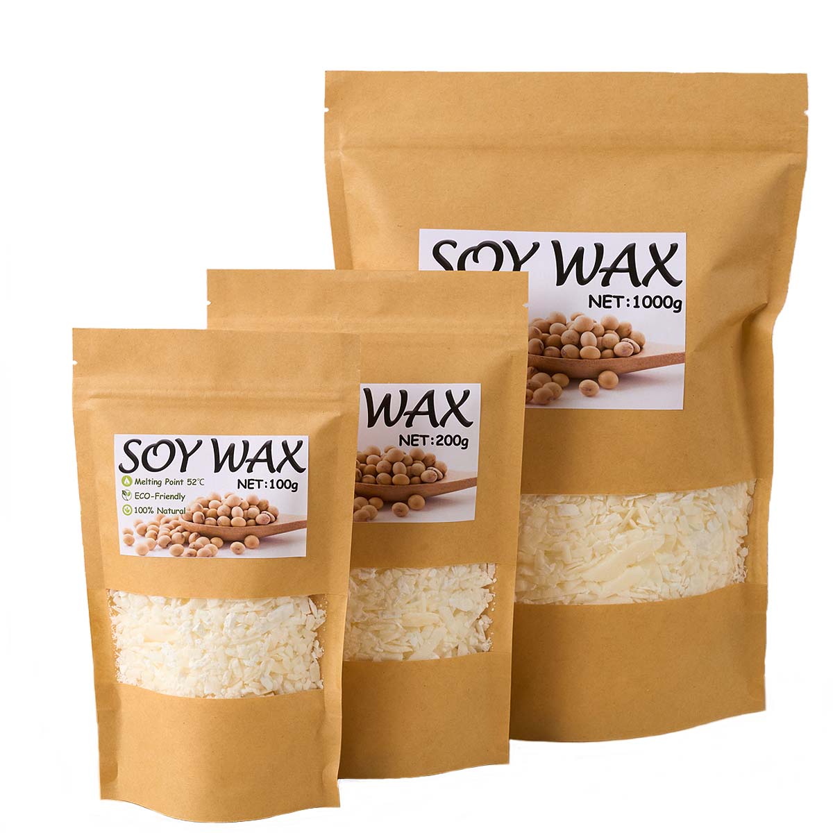 1 Pounds Pure White Soy Wax Fo - đánh giá và giá Xmas Candle Making