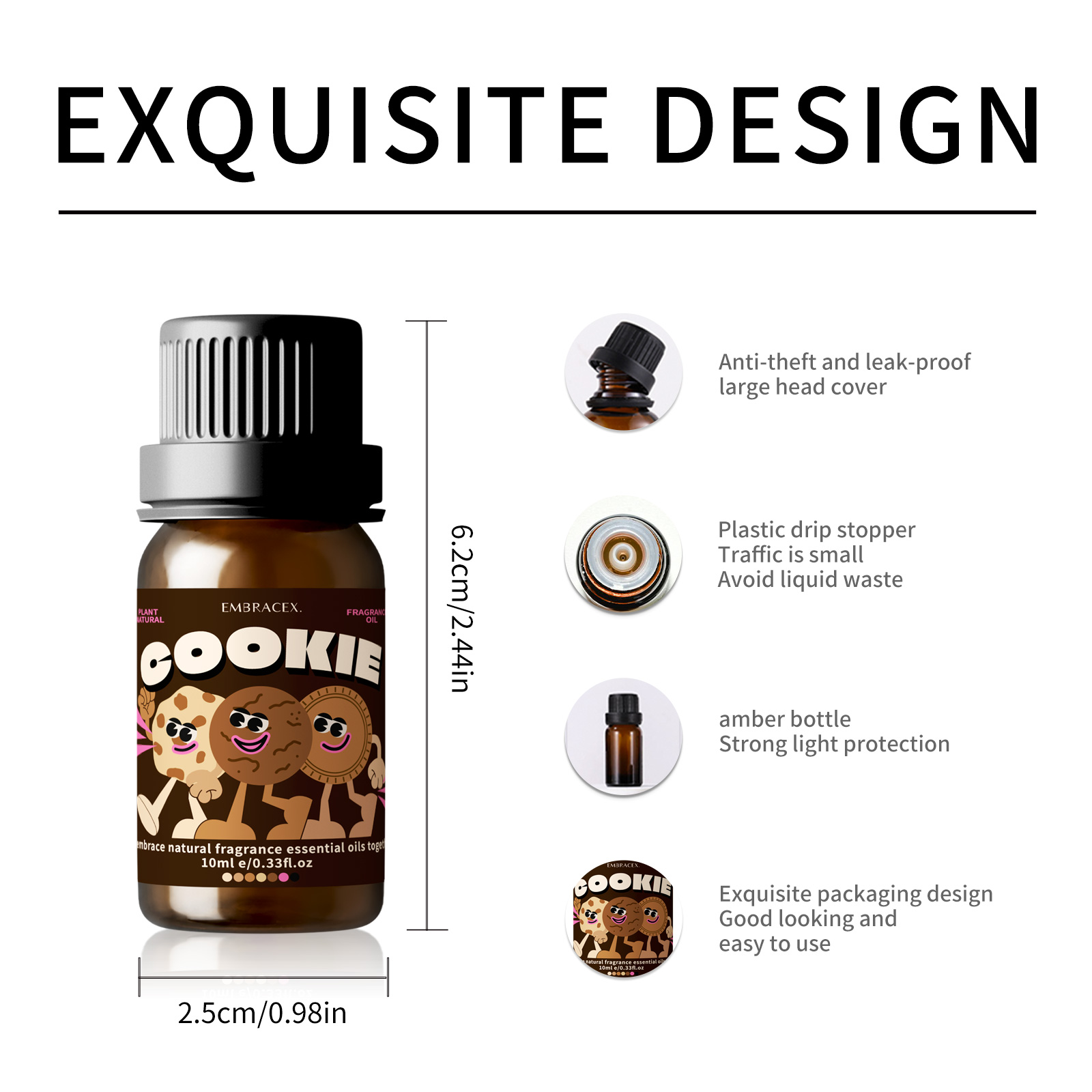 10ml Cookie Fragrance Oils For - đánh giá và giá Candle Making Scents