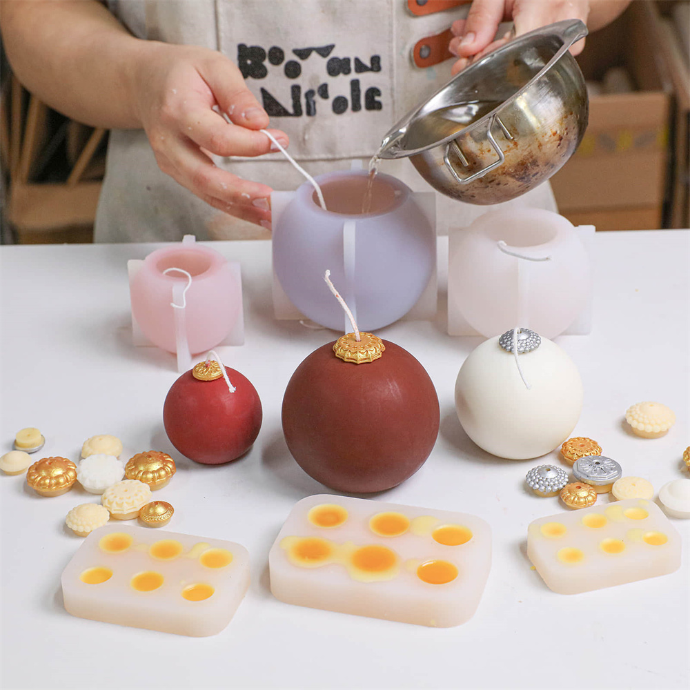 Nicole Christmas Bauble Candle - đánh giá và giá Xmas Candle Making