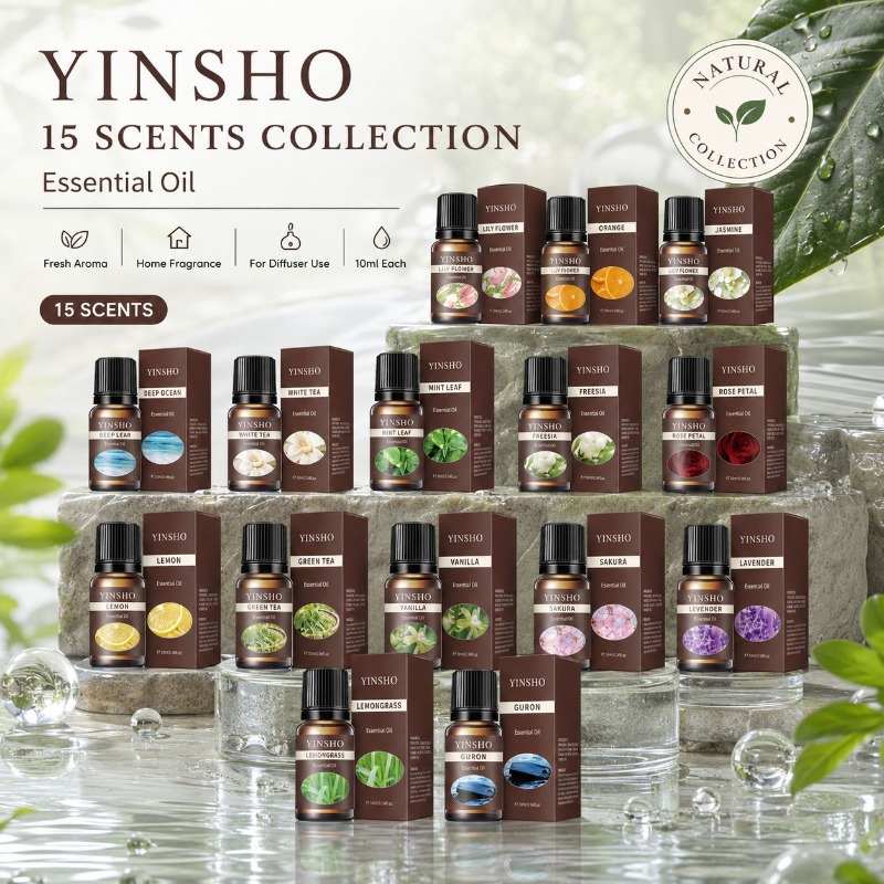 Fragrance Essential Oil Set 15 - đánh giá và giá Candle Making Essential Oil