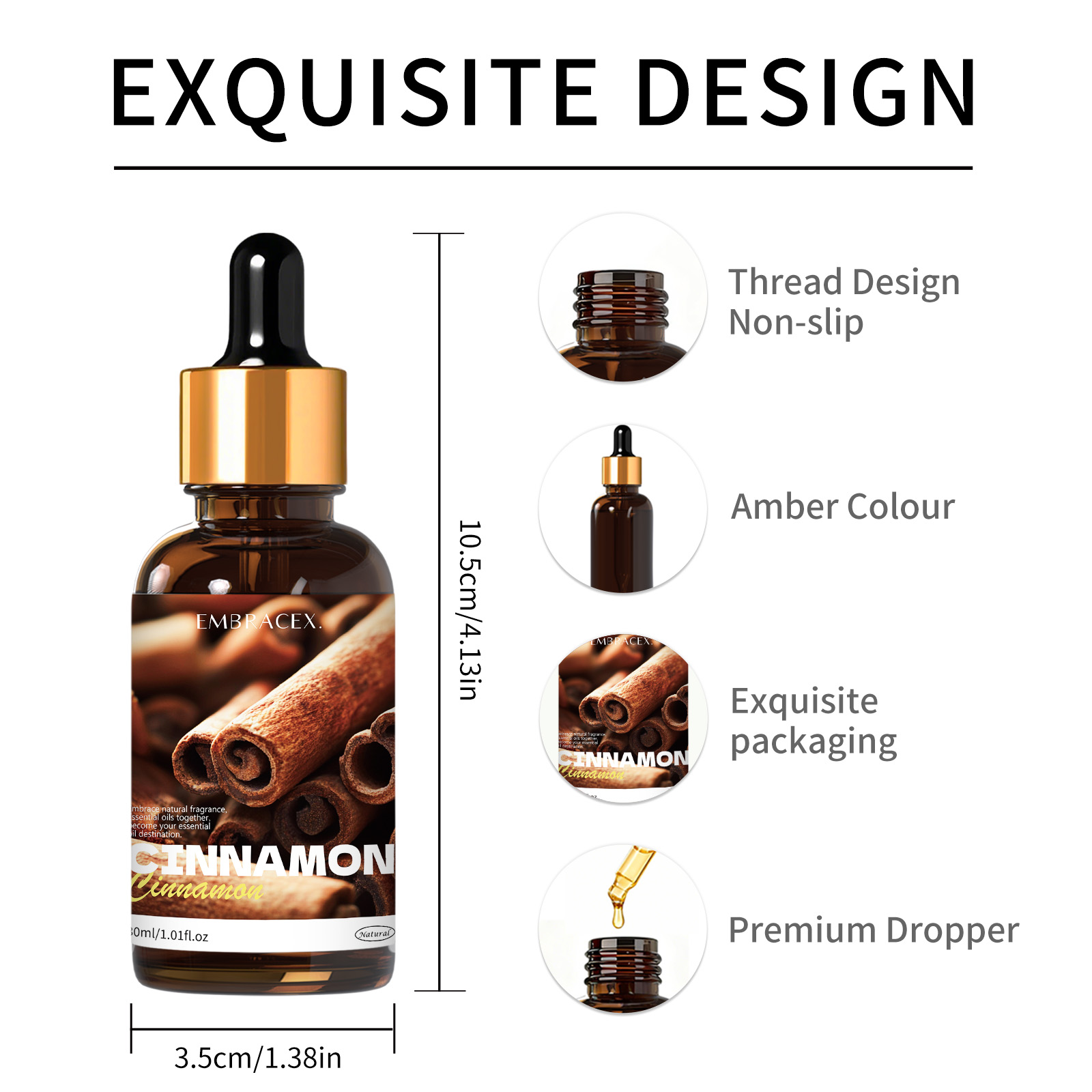30ml Cinnamon Pure Plant Essen - đánh giá và giá Candle Making Essential Oil