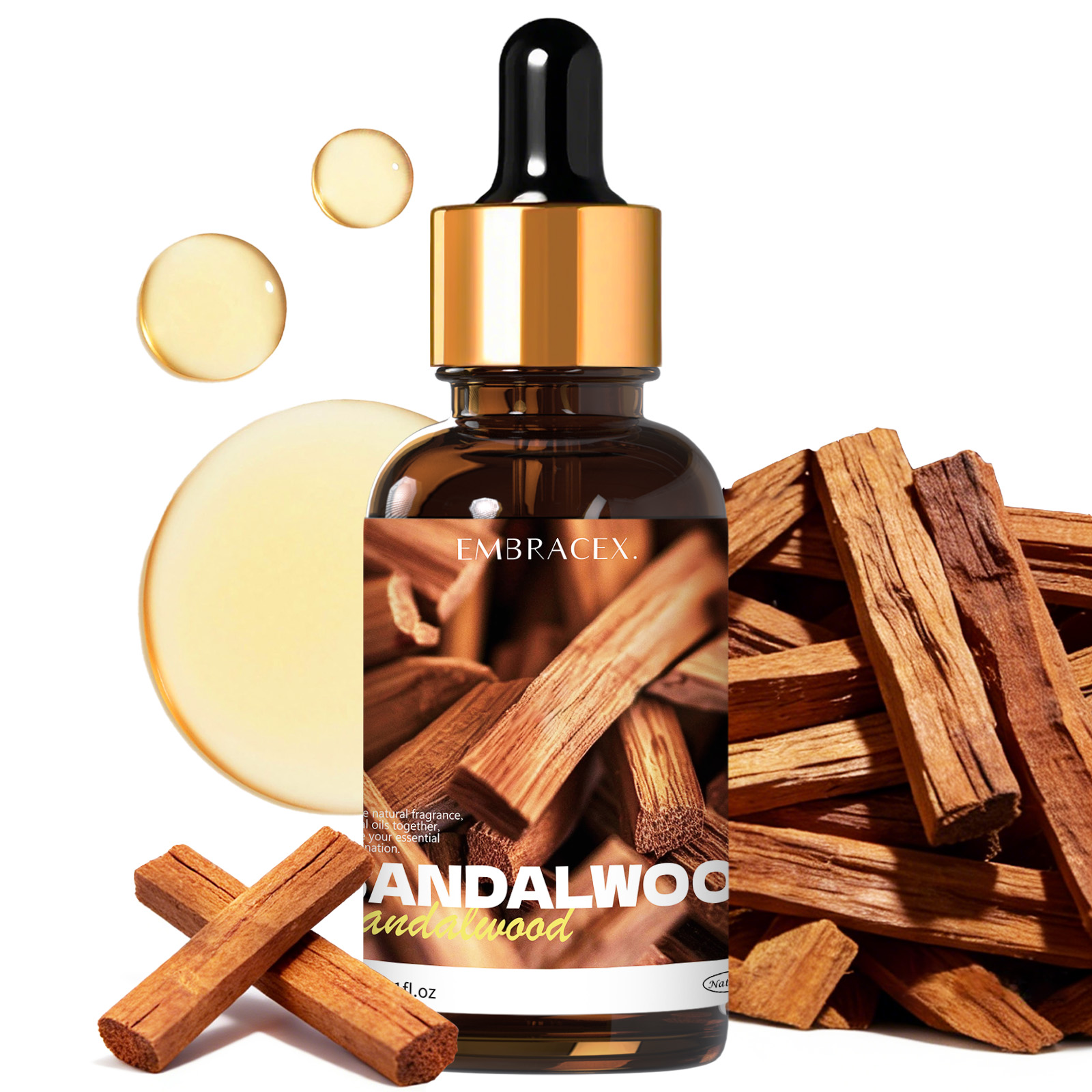 30ml Sandalwood Natural Plant  - đánh giá và giá Candle Making Essential Oil