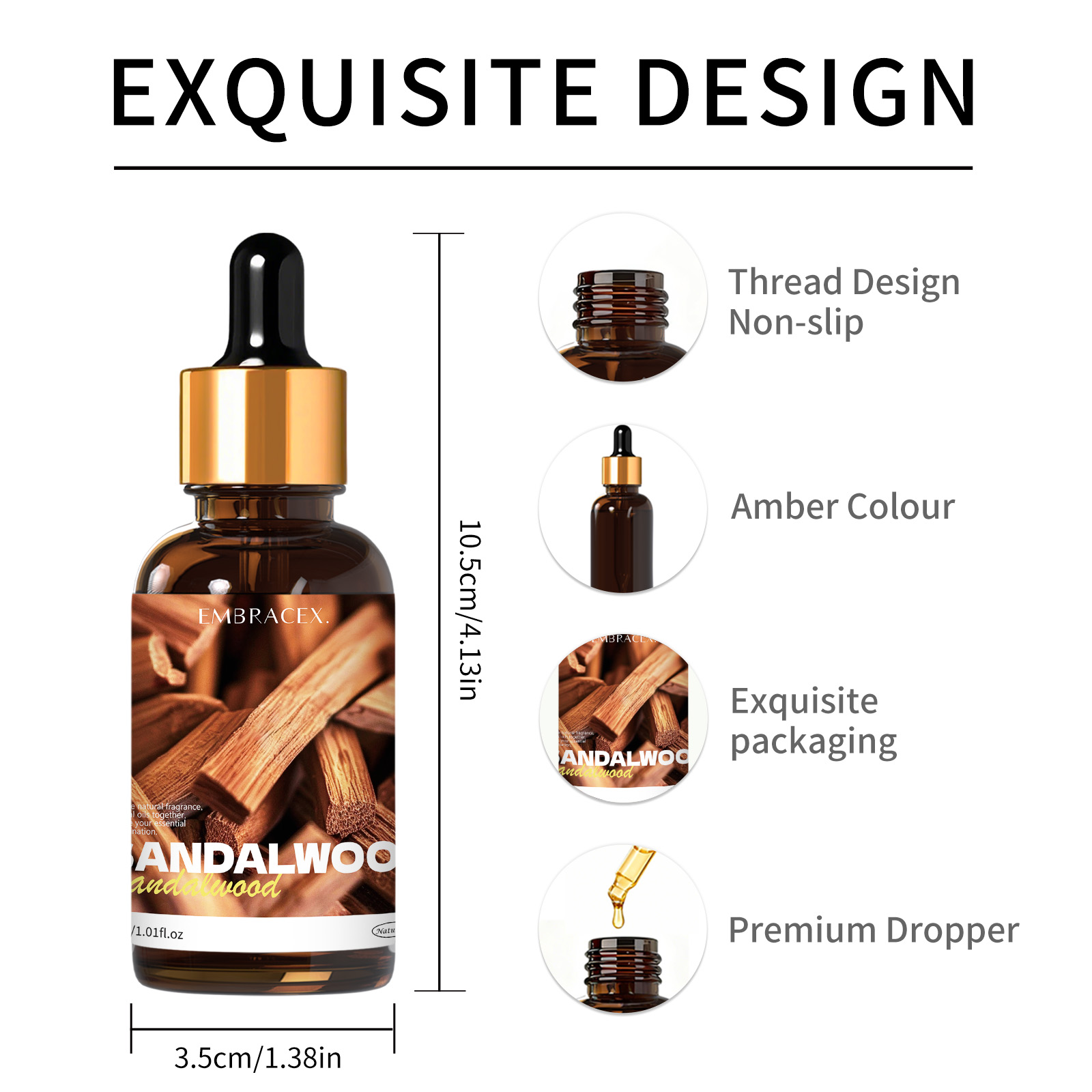 30ml Sandalwood Natural Plant  - đánh giá và giá Candle Making Essential Oil