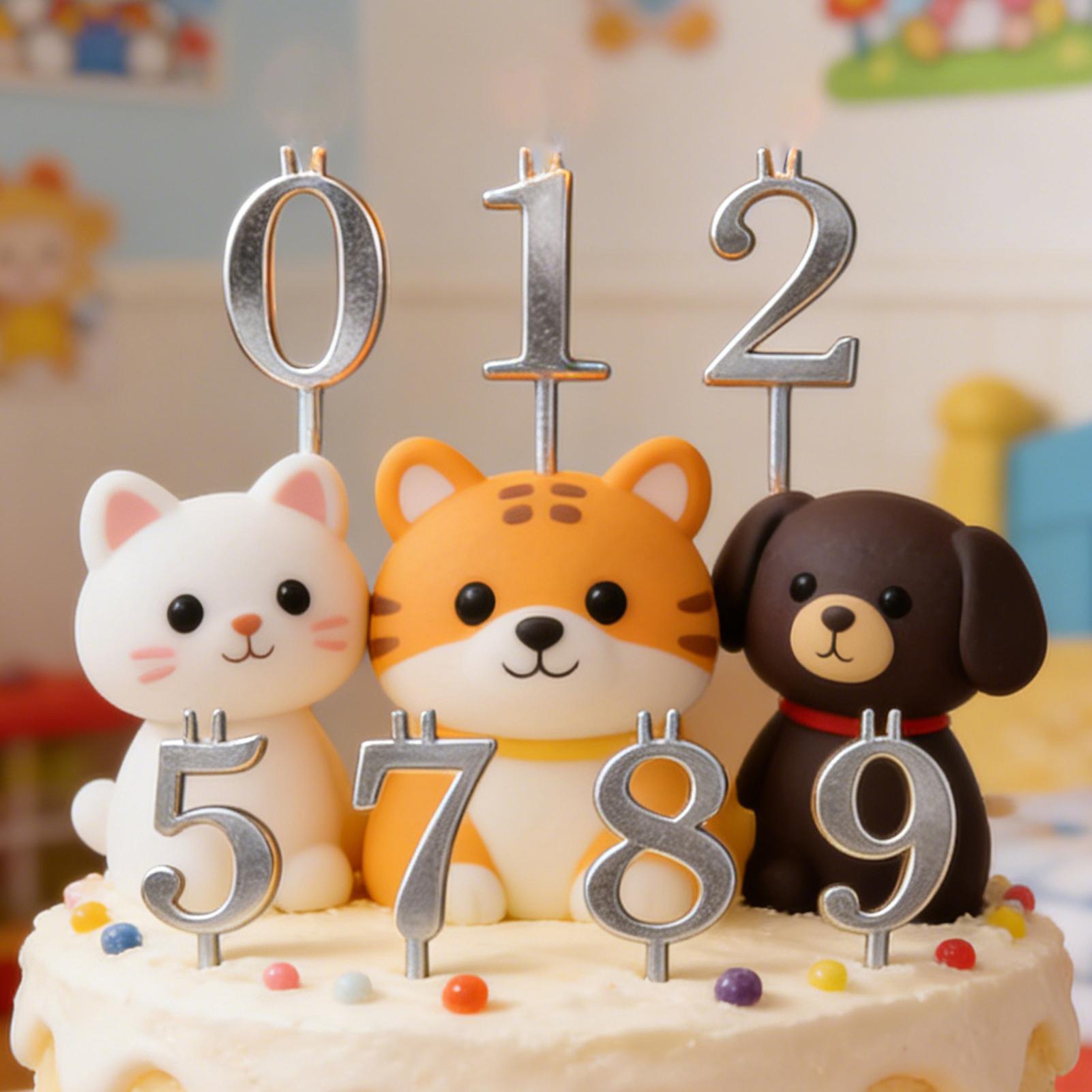 10pcs 0-9 Number Cake Toppers  - đánh giá và giá Candle Making Process