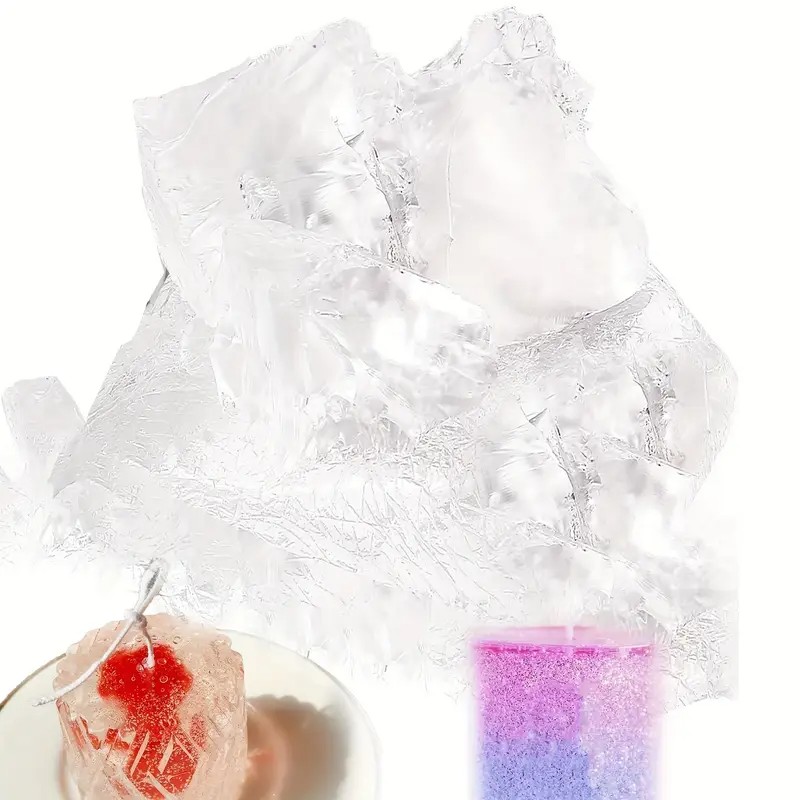 Transparent Crystal Wax, Jelly - đánh giá và giá Xmas Candle Making